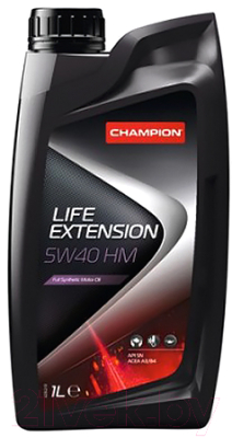 Моторное масло Champion Life Extension 5W40 HM / 8227448 (1л)