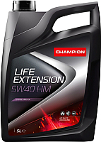 Моторное масло Champion Life Extension 5W40 HM / 8227844 (5л) - 