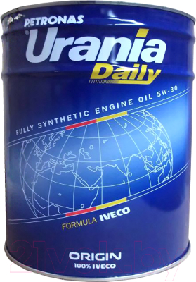 Моторное масло Urania Daily 5W30 / 13451910 (20л)