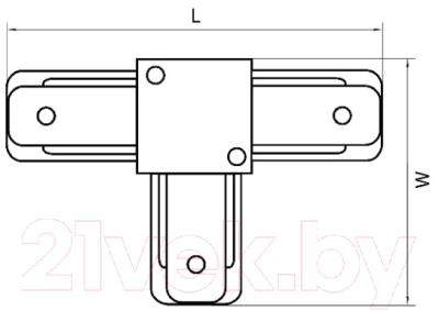 Коннектор для шинопровода Lightstar Barra 502139