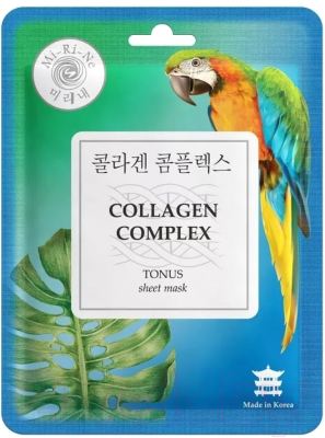 

Маска для лица тканевая Mi-Ri-Ne, Collagen Complex Тонизирующая