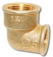 

Угольник соединительный, ДУ 20x15 3/4"x1/2" / ZW50098