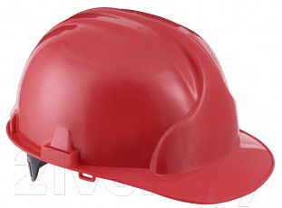Защитная строительная каска Рим Лидер (красный)