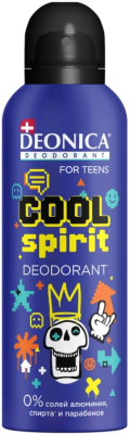 Дезодорант-спрей Deonica For Teens Cool Spirit (125мл)