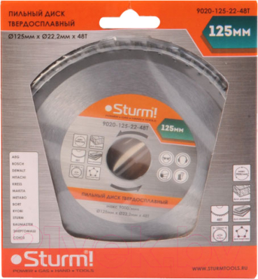 

Пильный диск Sturm!, S-040880