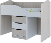 

Кровать-чердак детская SV-мебель, Миндаль 80x160