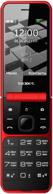 Мобильный телефон Texet TM-405 (красный)