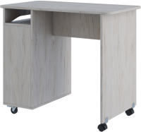 Письменный стол SV-мебель Миндаль (гикори светлый/белый) - 
