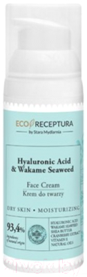 

Крем для лица Stara Mydlarnia, Hyaluronic Acid & Wakame Seaweed