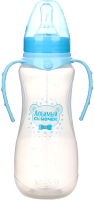 Бутылочка для кормления Mum&Baby Любимый сыночек / 2969799 (250мл, голубой) - 