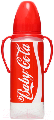 

Бутылочка для кормления Mum&Baby, Прозрачный;красный, Baby Cola / 5399861