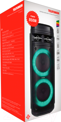 Микросистема Telefunken TF-MS2202 (черный)