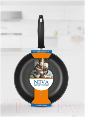 Сковорода Нева Металл Посуда Neva Black N124