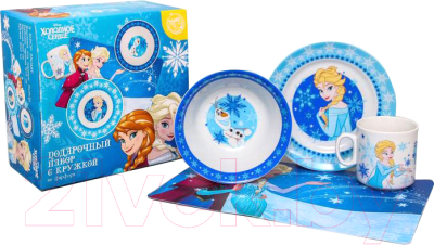 Набор столовой посуды Disney Winter Magic Холодное сердце / 4704350
