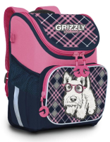 Школьный рюкзак Grizzly RAl-194-4 (синий) - 
