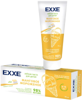 

Зубная паста Exxe, Манговое мороженое с 6 лет