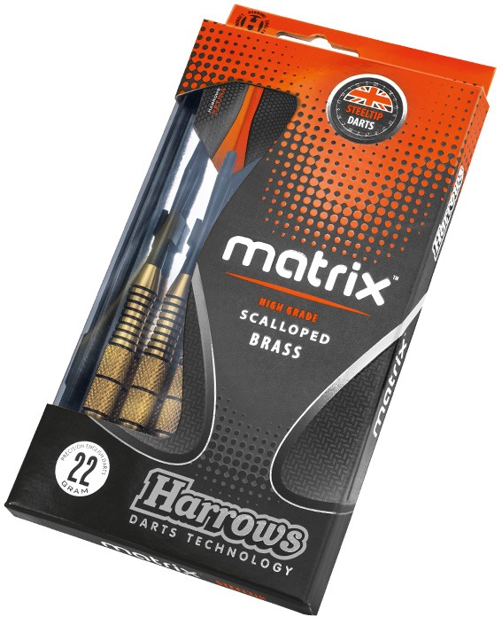 Набор дротиков для дартса Harrows Steeltip Matrix / 842HRED90222