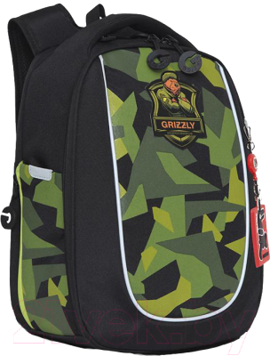 

Школьный рюкзак Grizzly, RAf-193-8