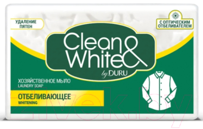 

Мыло для стирки Duru, Clean&White Хозяйственное Отбеливающее
