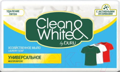 

Мыло для стирки Duru, Clean&White Хозяйственное Универсальное