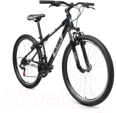 Велосипед Forward Altair 27.5 V 2021 / RBKT1M37G015 (17, темно-синий/серебристый)