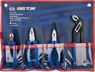 Набор губцевого инструмента King TONY 42104GP01