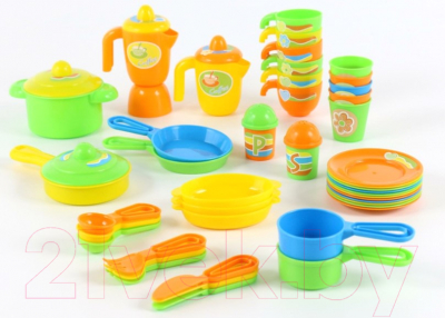 Набор игрушечной посуды Полесье 67906