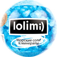 

Бомбочка для ванны Lolimi, Морские соли и минералы шар