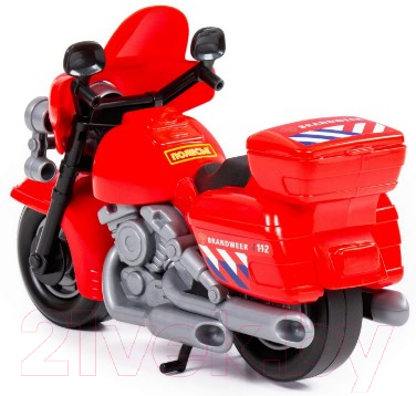 Мотоцикл игрушечный Полесье Пожарный / 71316