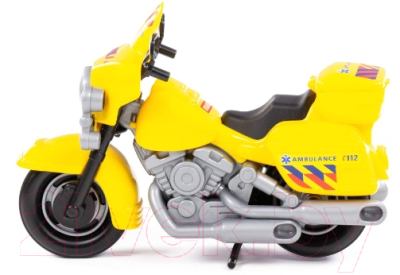 Мотоцикл игрушечный Полесье Скорая помощь / 48097