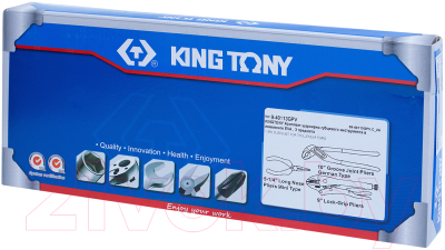 Универсальный набор инструментов King TONY 9-40113GPV