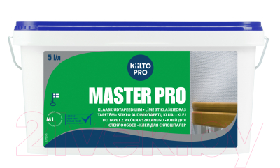 

Клей для обоев Kiilto, Бесцветный, Master Рro