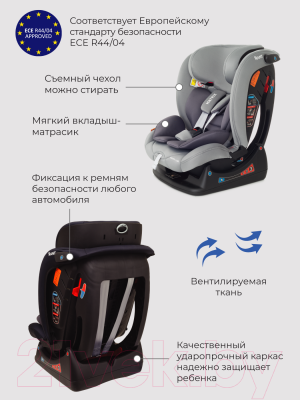 Автокресло Rant Matrix Safety Line / AY913 (Storm Grey)