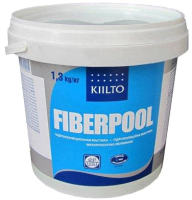 Гидроизоляционная мастика Kiilto Fiberpool (1.3кг) - 