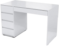 Компьютерный стол SV-мебель №13 (белый глянец) - 