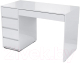 Письменный стол SV-мебель №13 (белый глянец) - 