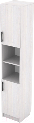 Шкаф-пенал SV-мебель №7 двухстворчатый (ясень анкор светлый)