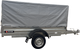 Прицеп для автомобиля Avtos А25М1В (2500x1300x300, R13, ресс. AL-KO, тент 800мм) - 