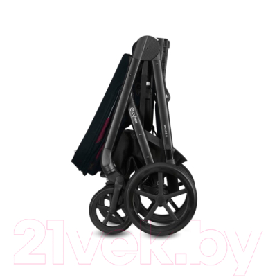 Детская прогулочная коляска Cybex Balios S Lux FE Ferrari (Victory Black, с дождевиком)