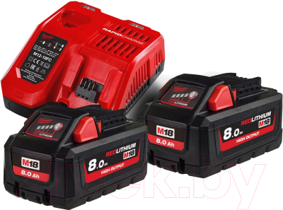 Набор аккумуляторов для электроинструмента Milwaukee M18 HNRG-802 / 4933471073