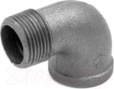 Угольник соединительный Fittex Ду 50 (2") / 128-0878 (чугунный)