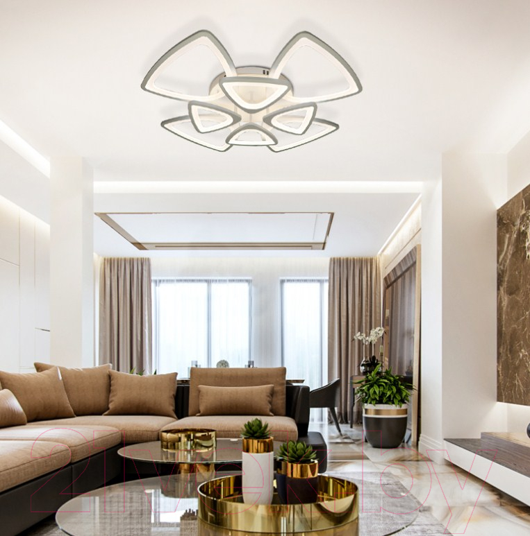 Потолочный светильник Natali Kovaltseva Innovation Style 83038 (белый) — фото 6