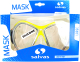Маска для плавания Salvas Phoenix Mask / CA520S2GYSTH (Senior, серебристый/желтый) - 