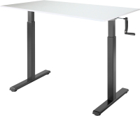 

Письменный стол Ergosmart, Manual Desk Compact 1380x800x18