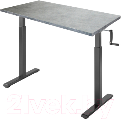 

Письменный стол Ergosmart, Manual Desk Compact 1380x800x18