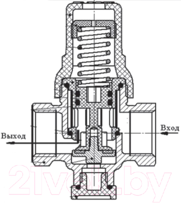 Клапан редукционный Цветлит КРДВ 15 / ZW60005