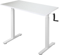 

Письменный стол Ergosmart, Manual Desk Compact 1380x800x18