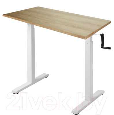 

Письменный стол Ergosmart, Manual Desk Compact 1380x800x18