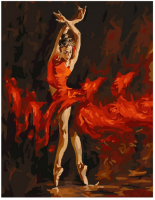 

Картина по номерам PaintBoy, Огненный танец / G286