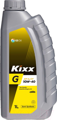 

Моторное масло Kixx, G 10W40 SL/CF / L5316AL1E1